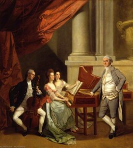 The Morse And Cator Family — Johann Zoffany