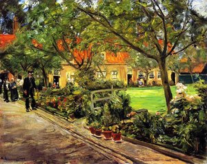 Hospital Garden In Edam — Max Liebermann