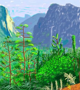 Yosemite I — David Hockney