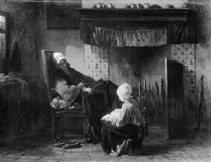 Grandmother's Treasure — Jozef Israëls