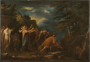 Pythagoras Emerging From The Underworld — Salvator Rosa