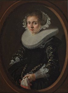 Portrait Of A Woman — Charles Rochussen