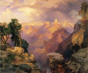 Grand Canyon With Rainbows — Tomas Moranas
