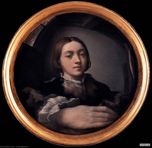Autoportrait Au Miroir — Parmigiano