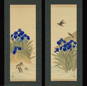 Irises — Suzuki Kiitsu