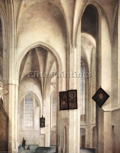 Interior Of The St Jacob Church In Utrecht — بيتر يانز ساينريدام