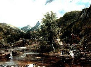 Pandy Mill, Bettys-y-coed — Frederick Waters (william) Watts