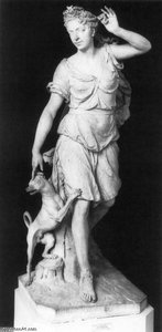 The Duchesse De Bourgogne As Diana — Antoine Coysevox