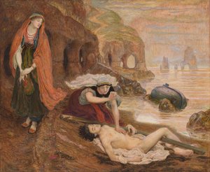The Finding Of Don Juan By Haidée — Ford Madox Brown