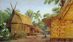 Domki Matowe, Bandong, Jawa — Marianne North