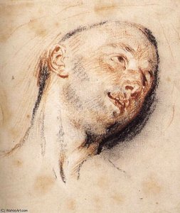 Cabeza De Hombre — Jean-antoine Watteau