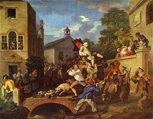 Seduta Del Membro — William Hogarth