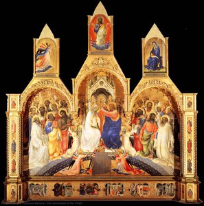 The Coronation Of The Virgin — Lorenzo Monaco