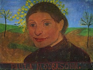 Self-portrait (8) — Paula Modersohn-becker