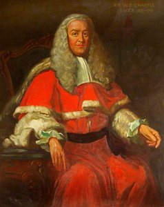 Sir William Chapple (1677–1745), Puisne Judge, Mp (after A Portrait By An Unknown Artist) — Caroline Hall
