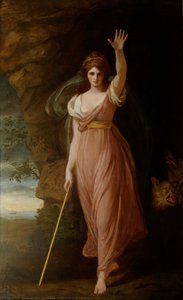 Emma Hart (c.1765–1815), Lady Hamilton, As Circe — George Romney