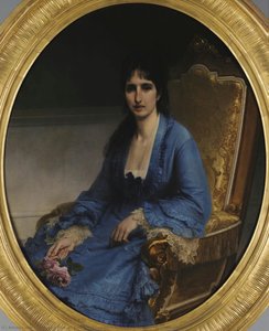 Portrait De La Comtesse Antonietta Negroni Prati Morosini — Francesco Hayez