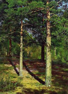 The Sun Lit Pines — Иван Шишкин