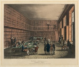 The Royal Institution — Thomas Rowlandson