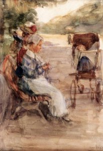 In The Bois De Boulogne, Paris — Isaac Lazarus Israëls