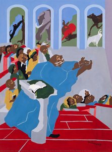 Genesis Creation Sermon Vi: And God Created All The Beasts Of The Earth — Jacob Lawrence