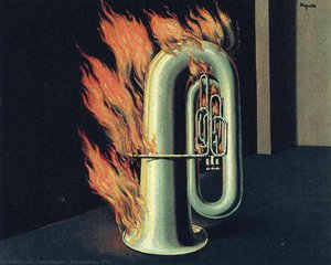 La Scoperta Del Fuoco — René Magritte
