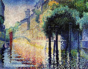 Rio San Trovaso, Venice — Henri Edmond Cross