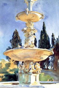 V Medicijske Vile — John Singer Sargent