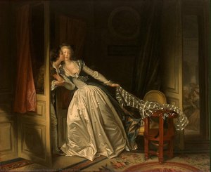 The Stolen Kiss — Jean-honoré Fragonard