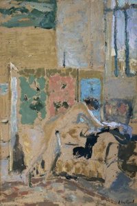 Interno Con Uno Schermo — Jean-édouard Vuillard