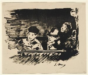 Au Paradis — Édouard Manet