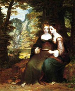 Hermina And Helena — Washington Allston