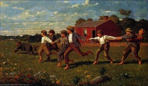 Snap The Whip — Winslow Homer