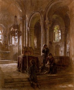 Pelerinage Pour L'Enfant Malade. Eglise De Plein-Pied, Bourges