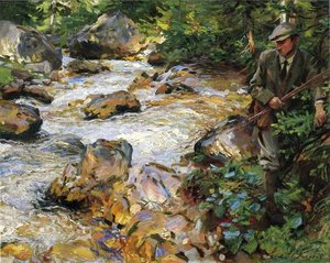 Tirol'de Alabalık Dere — John Singer Sargent