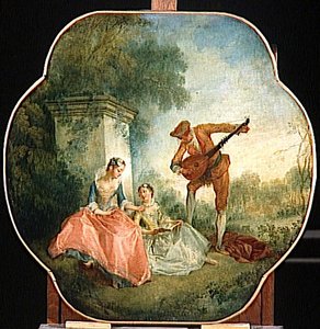 La Lecon De Musique — Nicolás Lancret