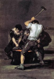 Die Schmiede — Francisco José De Goya Y Lucientes