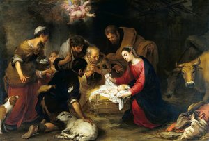 The Adoration Of The Shepherds — Bartolomé Esteban Murillo