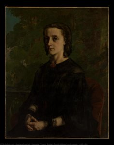 Madame Frederic Breyer (fanny Hélène Van Bruyssel, 1830–1894) — Gustave Courbet
