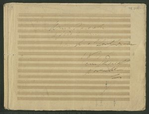 Sonata For Piano (a Major) Op. 101 — Ludwig Van Beethoven