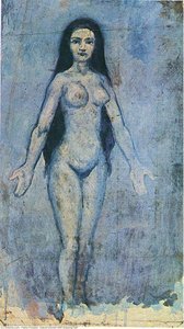 Sivri Saçlı Çıplak Kadın — Pablo Picasso