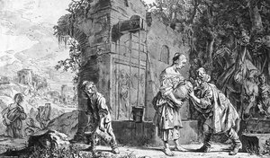 Eliezer And Rebecca — Salomon De Bray