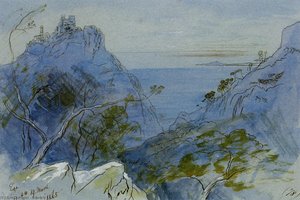 Eze Cote Dazur France — Edward Lear