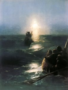 Jesus Walks On Water — Ivan Konstantinovich Aivazovsky