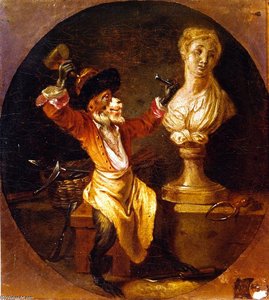 Die Statue — Jean-antoine Watteau
