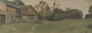 Pozemek S Hospodářskými Budovami — Alfred Munnings