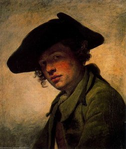 Young Man With A Hat — Jean-baptiste Greuze