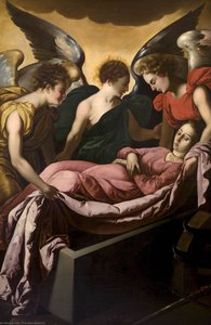 Entierro De Santa Catalina 1 — Francisco De Zurbarán