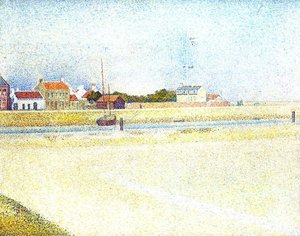 Canalul De La Gravelines, Grand-fort-philippe — Georges Pierre Seurat