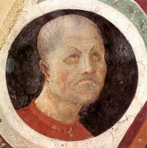 Roundel With Head — Paolo Uccello